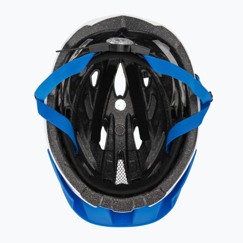 Велосипедна каска Alpina Panoma 3.0 white/blue gloss 5