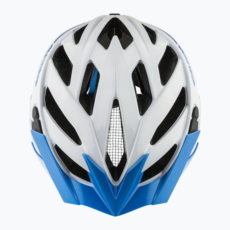 Велосипедна каска Alpina Panoma 3.0 white/blue gloss 3