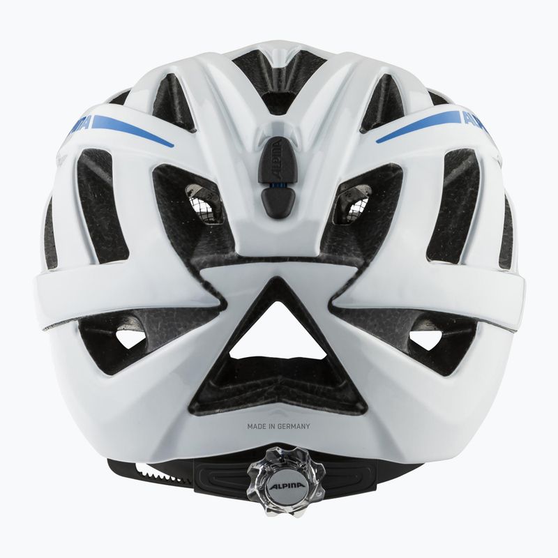 Велосипедна каска Alpina Panoma 3.0 white/blue gloss 4