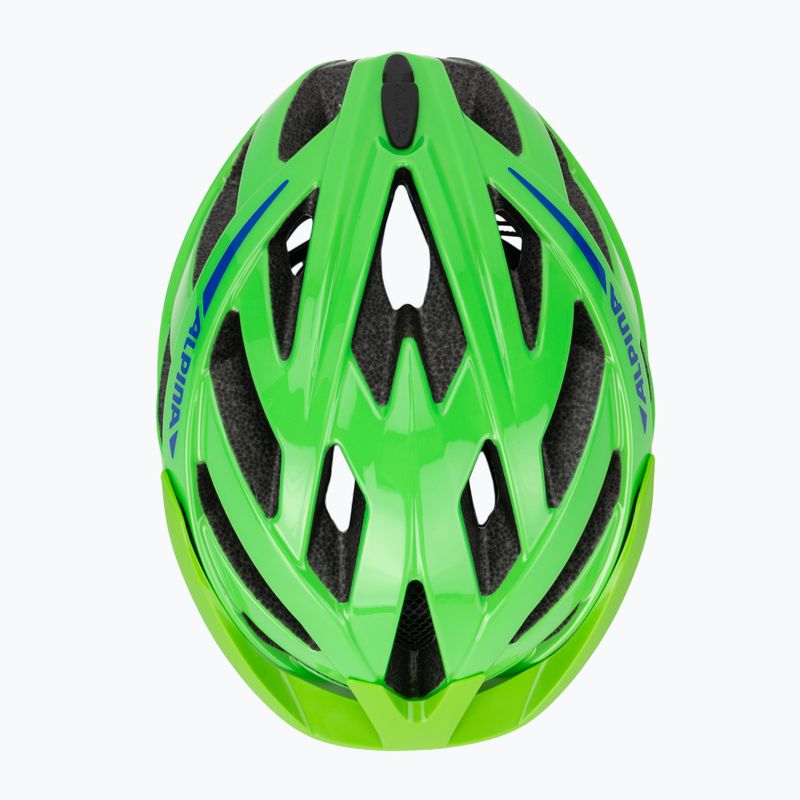 Велосипедна каска Alpina Panoma 3.0 green/blue gloss 6