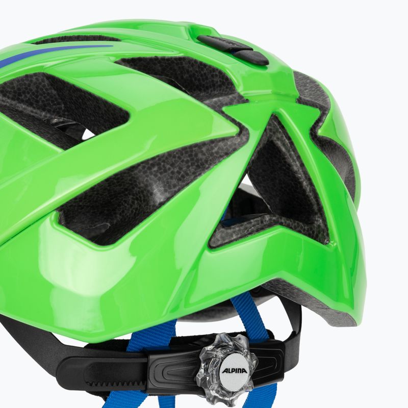 Велосипедна каска Alpina Panoma 3.0 green/blue gloss 8