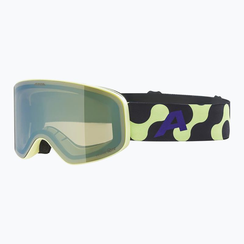 Детски скиорски очила Alpina Fernie Q-Lite sunny/lime matt