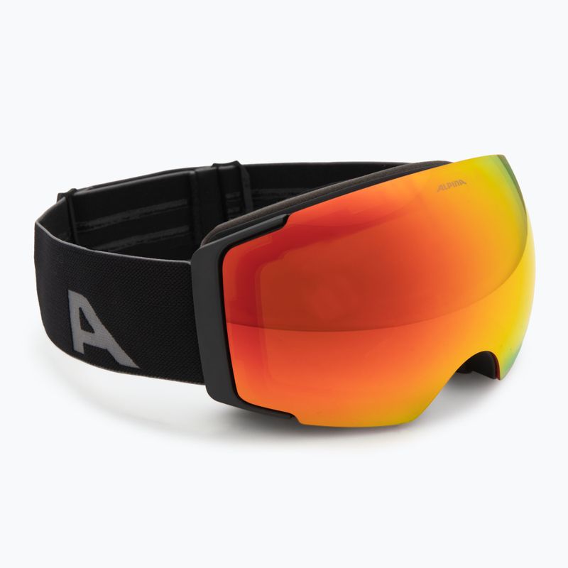 Скиорски очила Alpina Falera Mag Q-Lite black matt/red/pink 2