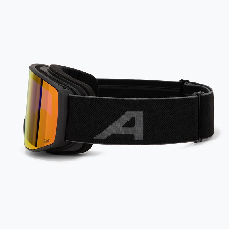 Скиорски очила Alpina Venet Q-Lite black matt/red 4
