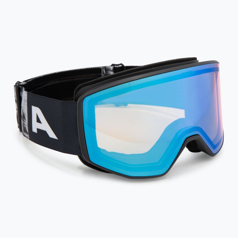 Скиорски очила Alpina Venet Q-Lite black/glacier matt/blue