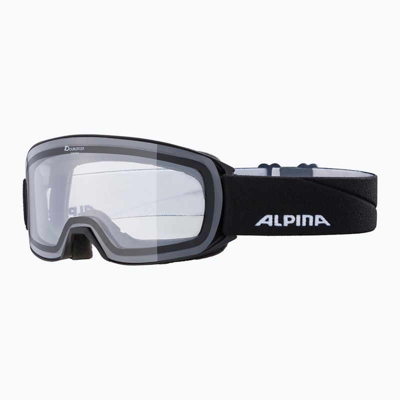 Скиорски очила Alpina Nakiska black matte/clear