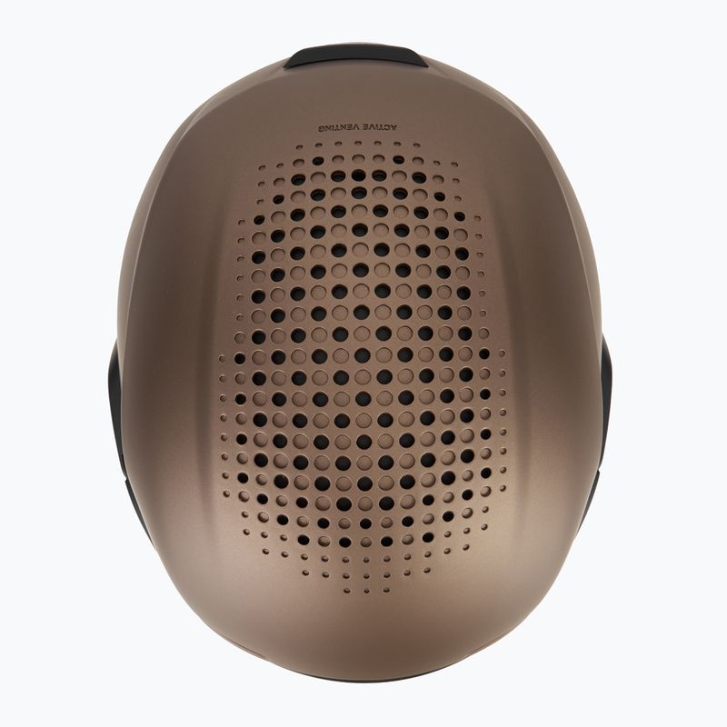 Скиорска каска Alpina Oro QV Mips sepia metallic 6