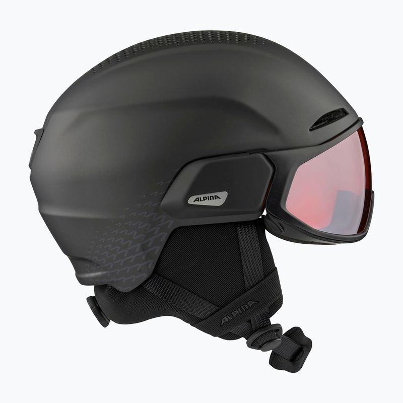 Скиорска каска Alpina Oro QV Mips charcoal metallic 2