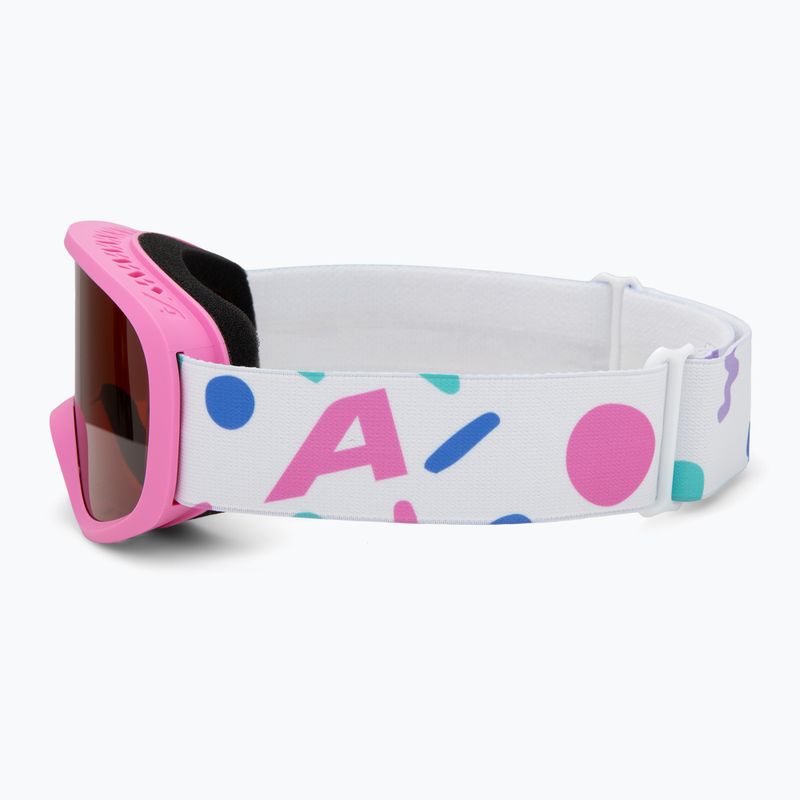 Детски скиорски очила Alpina Piney 2.0 rose matte/orange 4