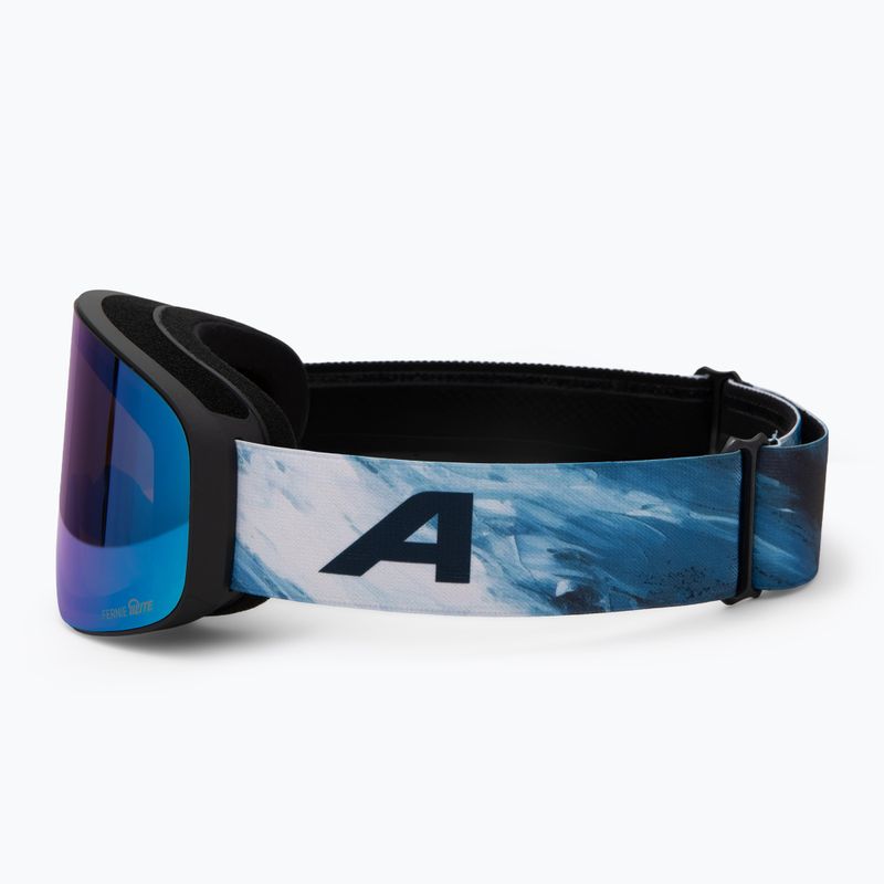 Детски скиорски очила Alpina Fernie Q-Lite black/blue matt 4