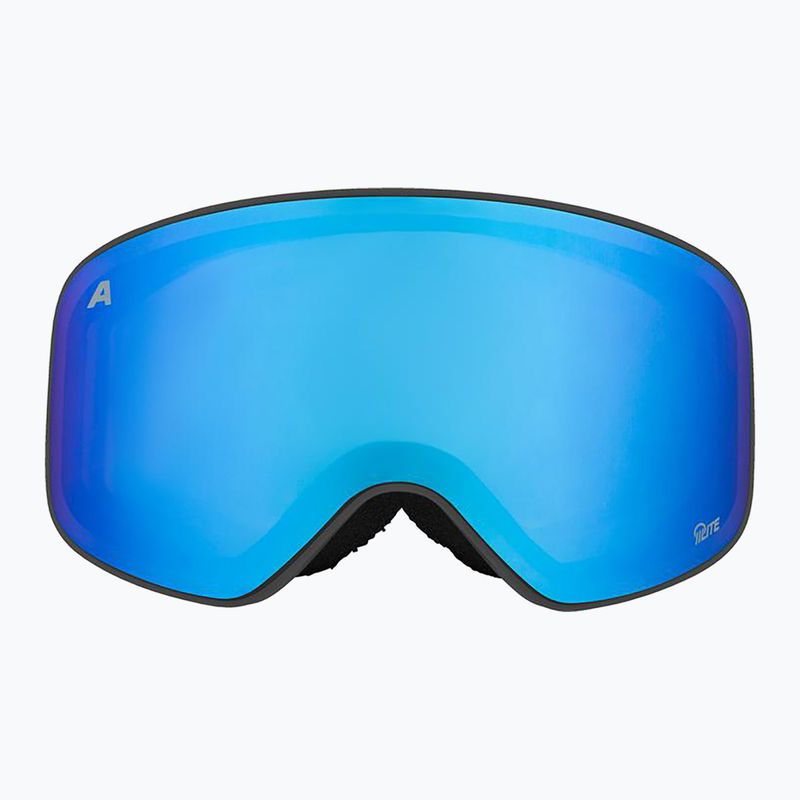 Детски скиорски очила Alpina Fernie Q-Lite black/blue matt 2