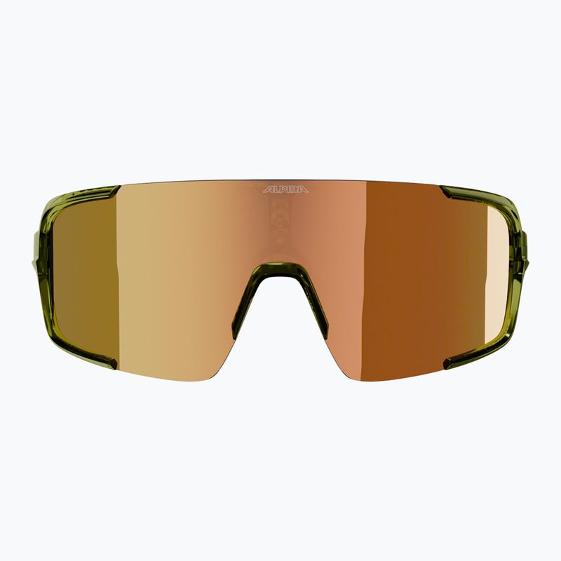 Слънчеви очила Alpina Lumin green transparent gloss/gold mirror 2
