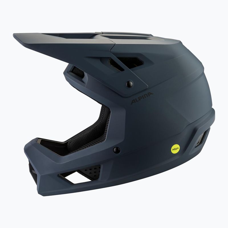 Велосипедна каска Alpina Pikes MIPS navy matt 2