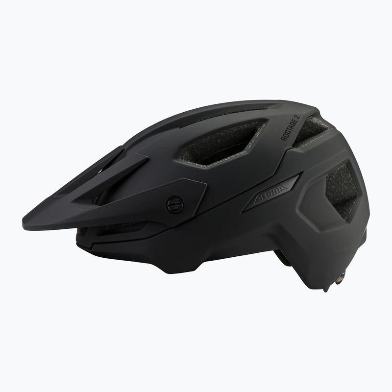 Велосипедна каска Alpina Rootage 2 black matte 2