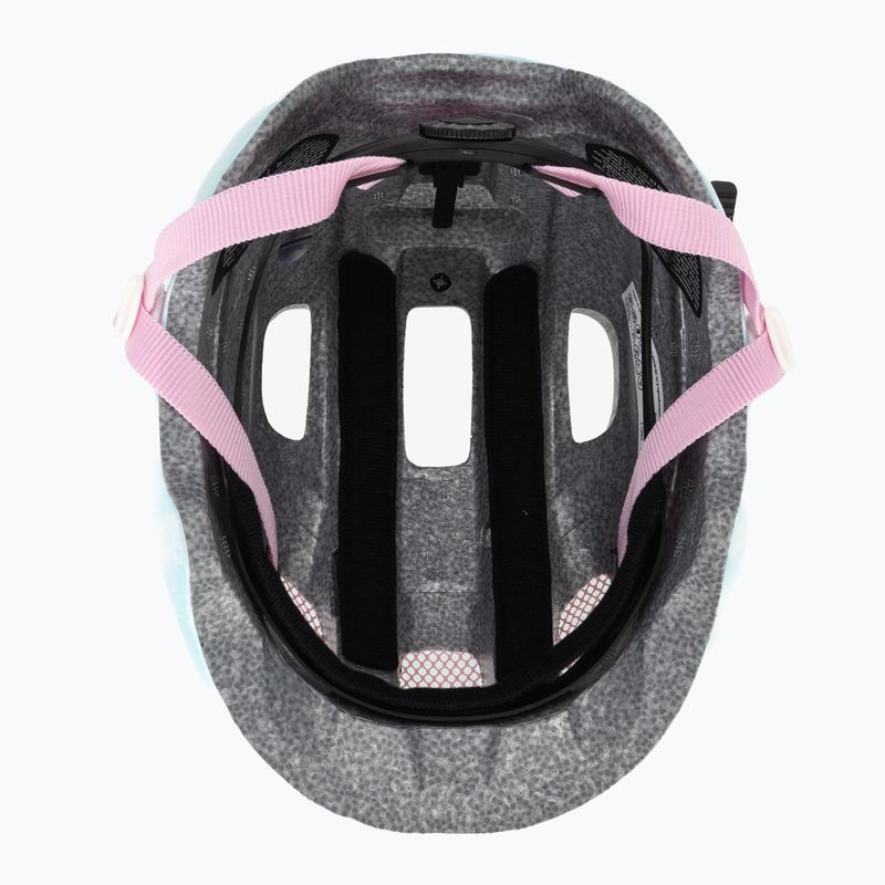 Детска велосипедна каска Alpina Ximo 2 Jr aqua rose flower gloss 5