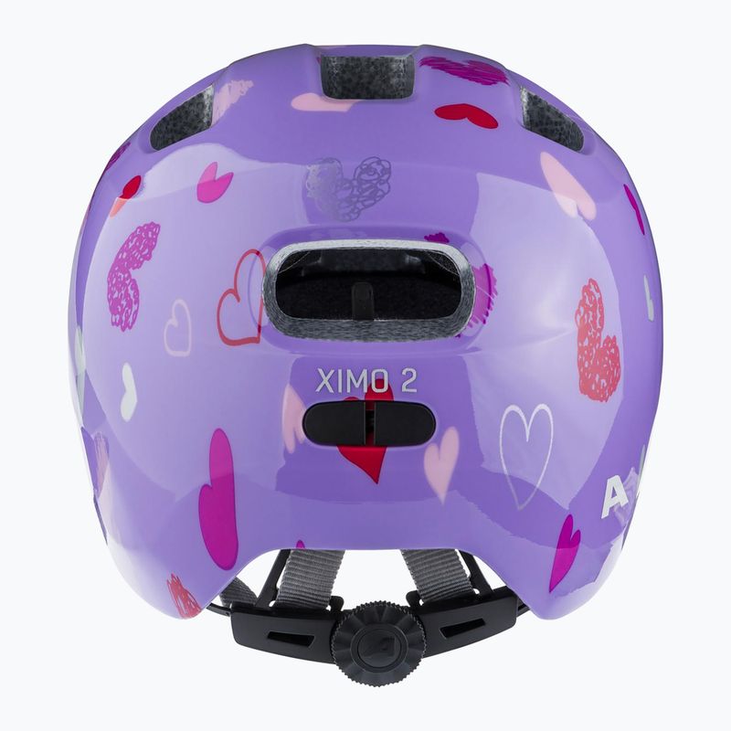 Детска велосипедна каска Alpina Ximo 2 Jr purple hearts gloss 13