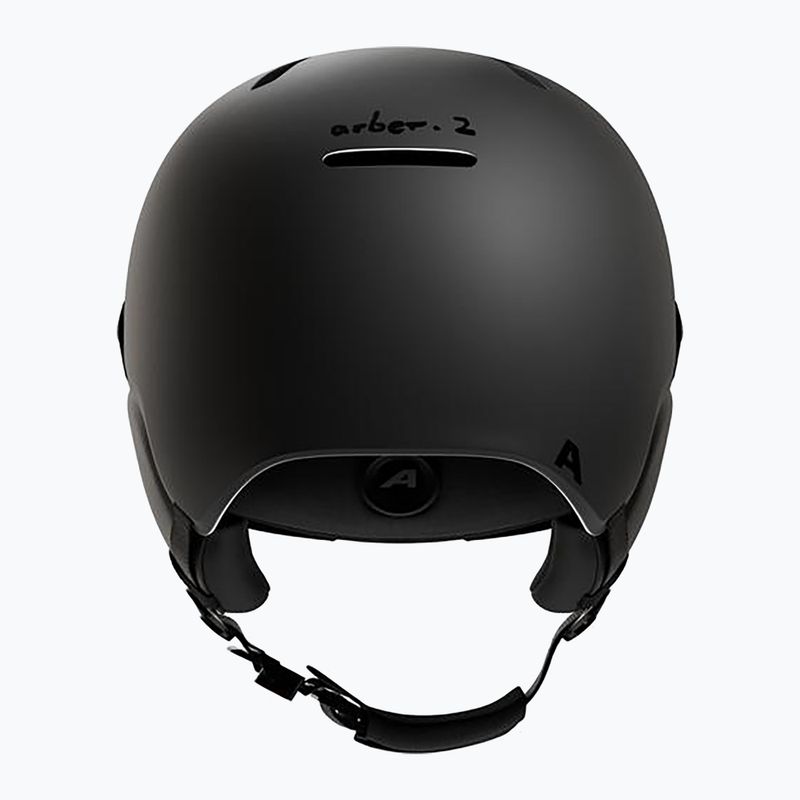 Скиорска каска Alpina Arber 2 Visor Q-Lite black matte 4