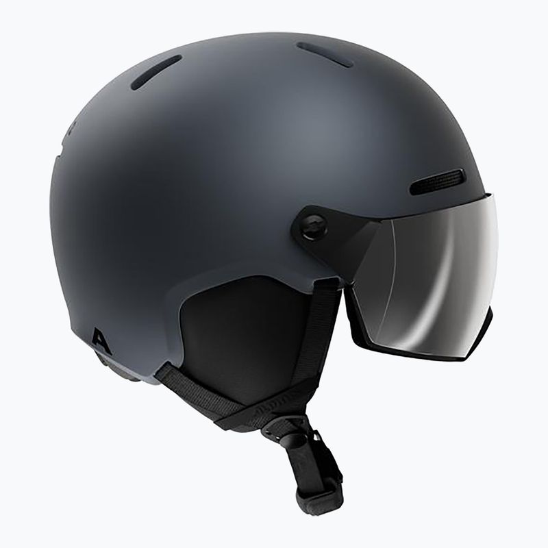 Скиорска каска Alpina Arber 2 Visor Q-Lite midnight grey 2