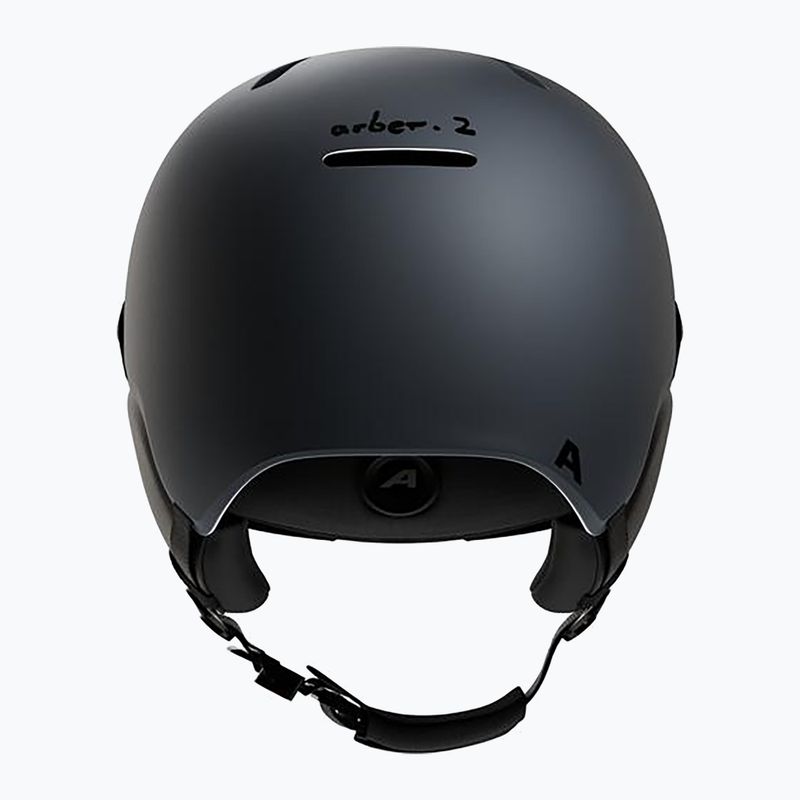 Скиорска каска Alpina Arber 2 Visor Q-Lite midnight grey 4