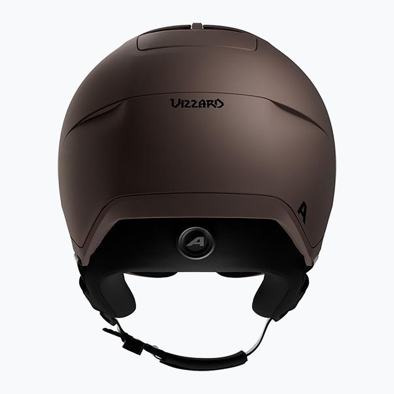 Скиорска каска Alpina Vizzard Q-Lite ox brown att 4