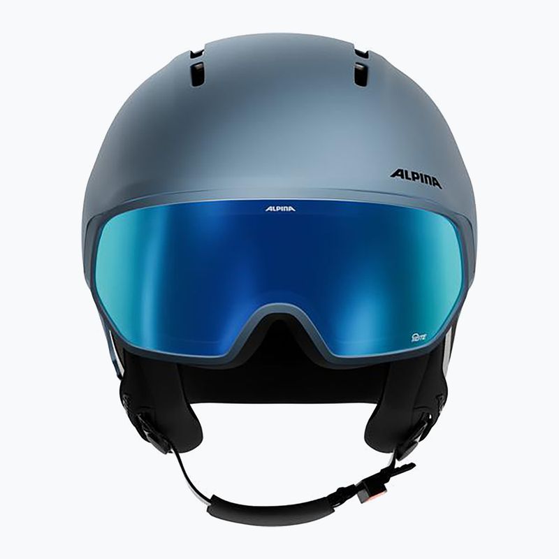 Скиорска каска Alpina Vizzard Q-Lite midnight blue matt 3