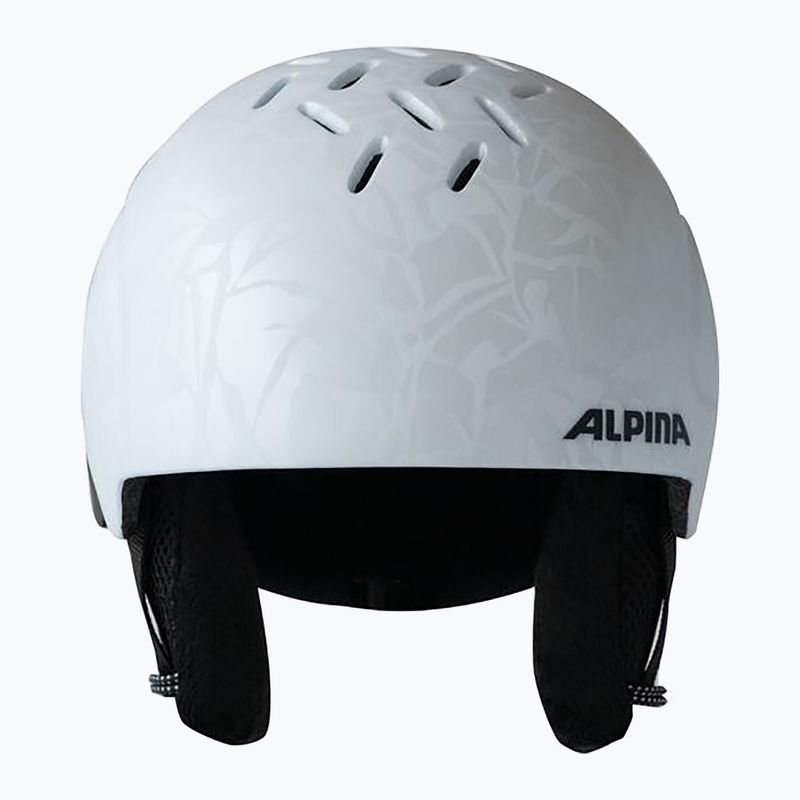 Детска скиорска каска Alpina Pizi white camo 3
