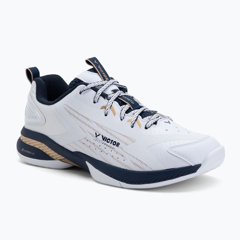 Мъжки обувки за бадминтон VICTOR A970TD AX bright white/light gold