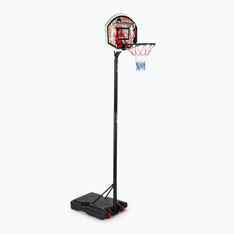 Детски баскетболен кош Hudora Stand Chicago 260 black 3064