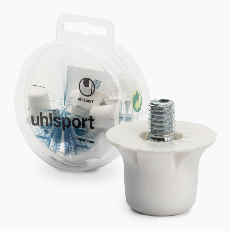 Uhlsport Найлон Комбинирани винтове за обувки бели 1007001010200