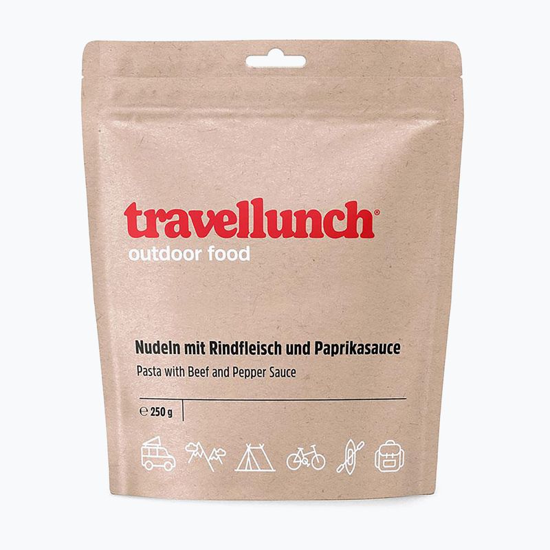 Замразена храна travellunch Паста в пиперлив сос с говеждо месо 250 g