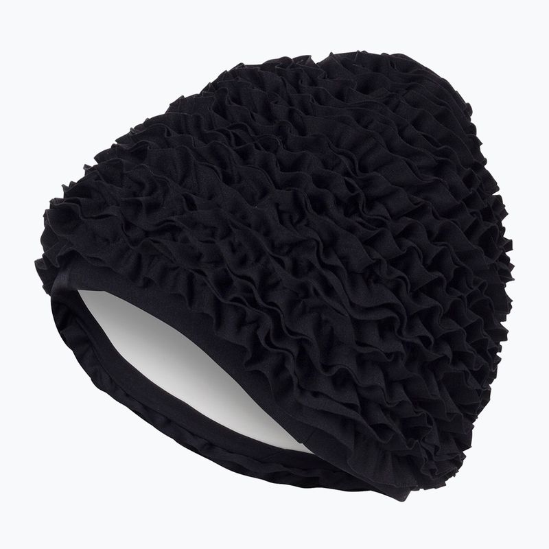 Дамска шапка за плуване Fashy Exclusive Frill black