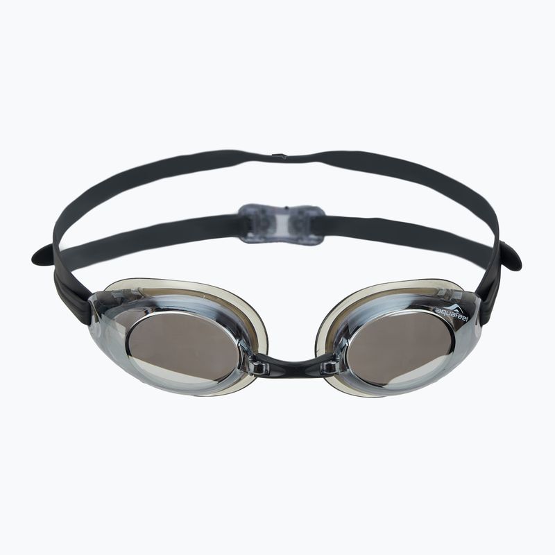 Очила за плуване aquaFeel Glide Mirrored black/silver 2