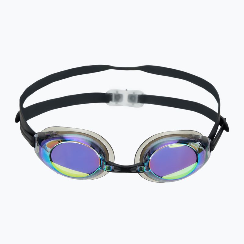 Очила за плуване aquaFeel Glide Mirrored black/gold