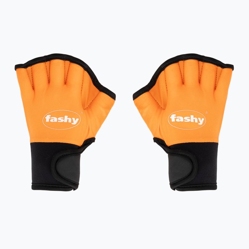 Неопренови ръкавици Fashy 4462 оранжево/черно