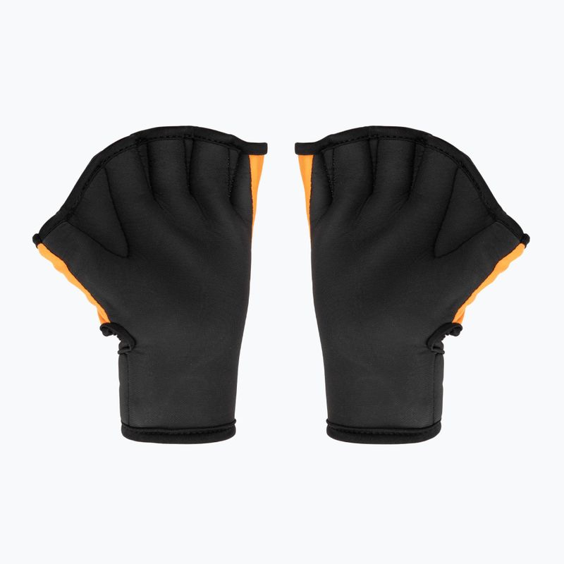 Ръкавици за аквафитнес Fashy 4462 неопрен orange/black 2