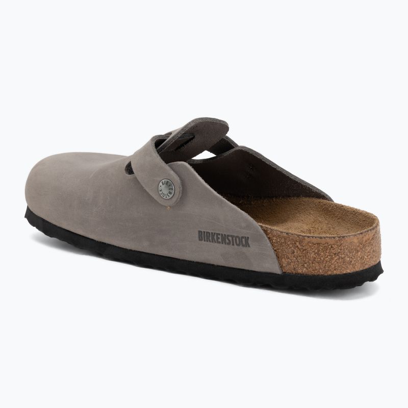 Чехли BIRKENSTOCK Boston Soft Footbed Oiled Leather Regular iron 3