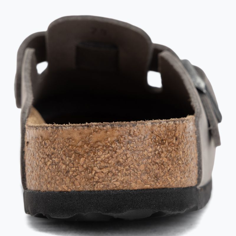 Чехли BIRKENSTOCK Boston Soft Footbed Oiled Leather Regular iron 6
