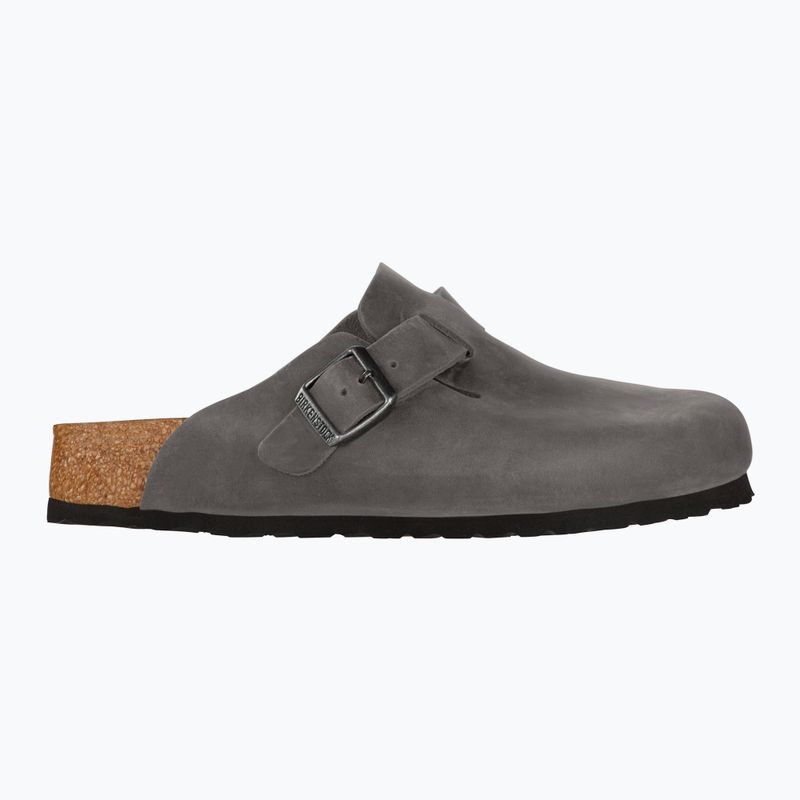 Чехли BIRKENSTOCK Boston Soft Footbed Oiled Leather Regular iron 2