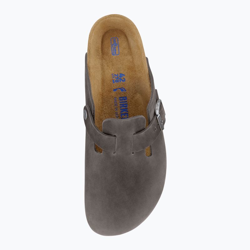 Чехли BIRKENSTOCK Boston Soft Footbed Oiled Leather Regular iron 3