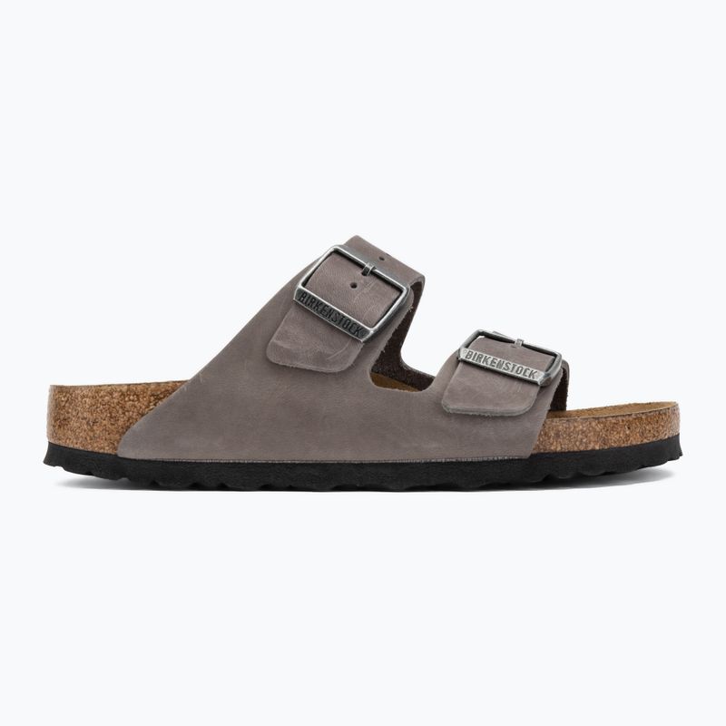 Чехли BIRKENSTOCK Arizona Soft Footbed Oiled Leather Narrow iron 2