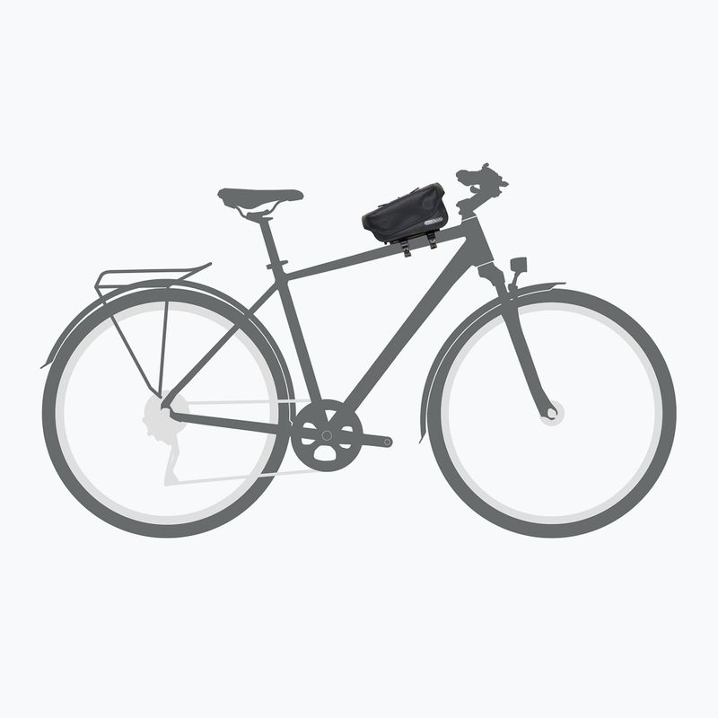 ORTLIEB Toptube-чанта с държач за телефон 1,5 л черна 12