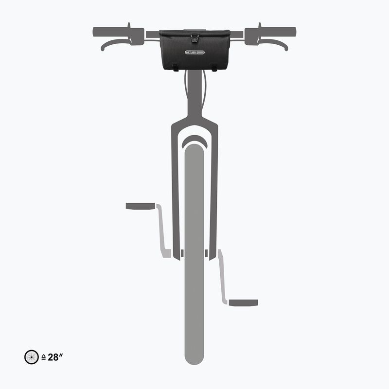 ORTLIEB чанта за велосипед с кормило Velo-Sling 3 л черна 9