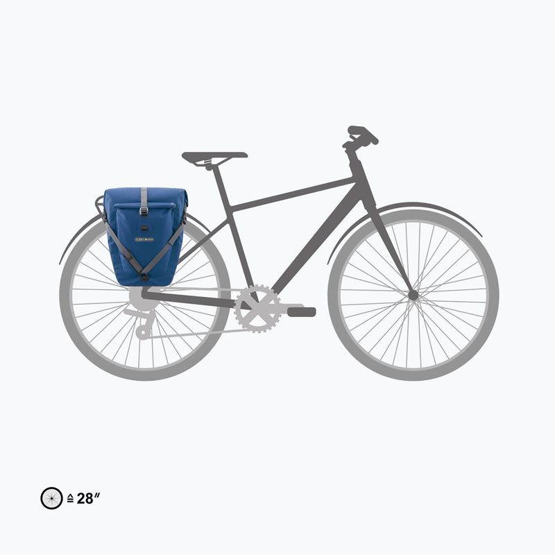 Велосипедна дисага ORTLIEB Back-Roller Plus QL2.2 20+3 l denim 7