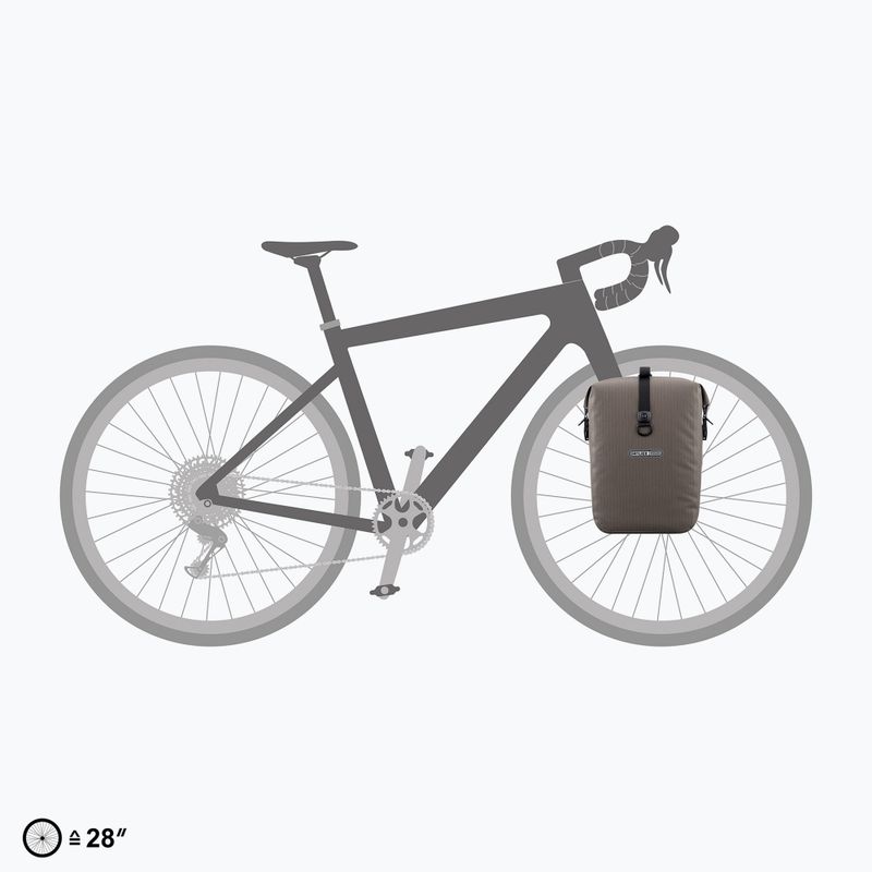 ORTLIEB Опаковка за велосипед Gravel-Pack QL3 14,5 л тъмен пясък 7