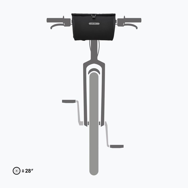 Чанта за велосипед за кормило ORTLIEB Velo-Sling Flex 2.5 l black 7