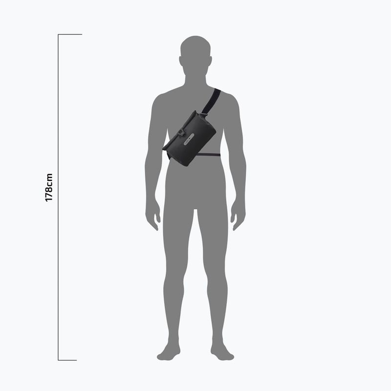 Чанта за велосипед за кормило ORTLIEB Velo-Sling Flex 2.5 l black 8