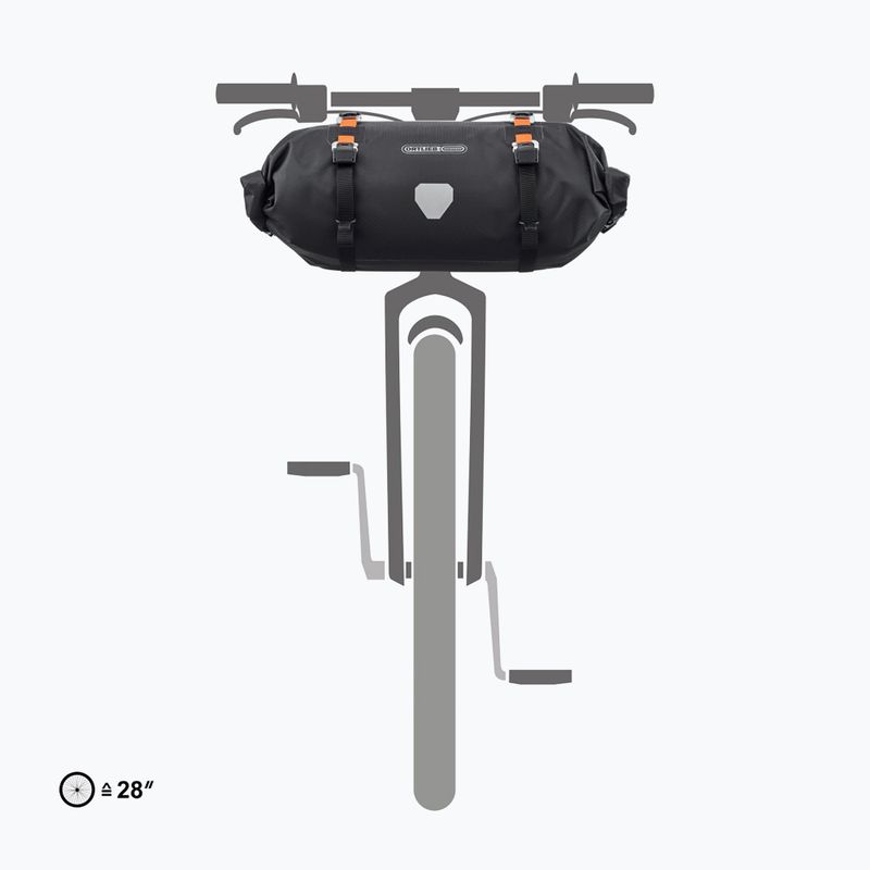 Чанта за велосипед за кормило ORTLIEB Handlebar-Pack Flex 9 l black matte 8