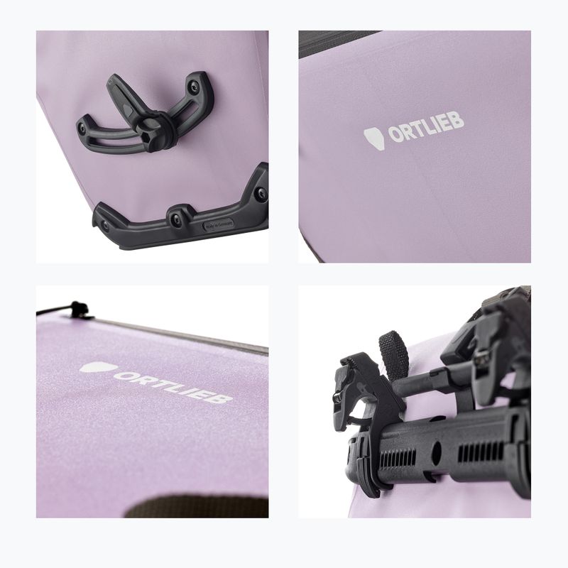 Велосипедна дисага Ortlieb Tylna Back-Roller Zip-Pocket Tidura Strong QL2.2 20L lavender 9