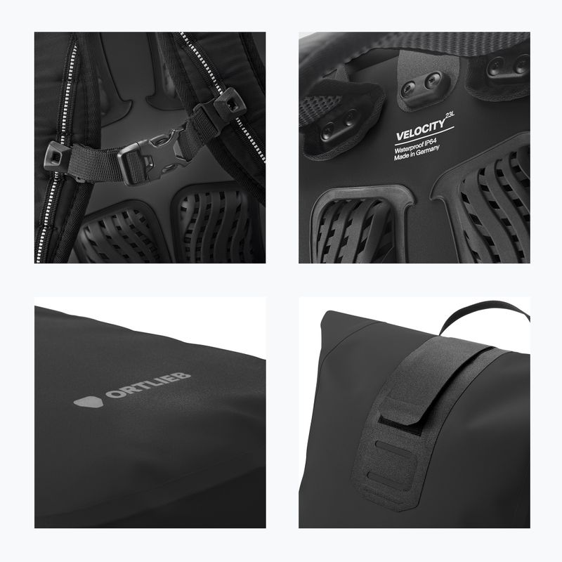 Раница Ortlieb Velocity Tidura Strong 23L black 9