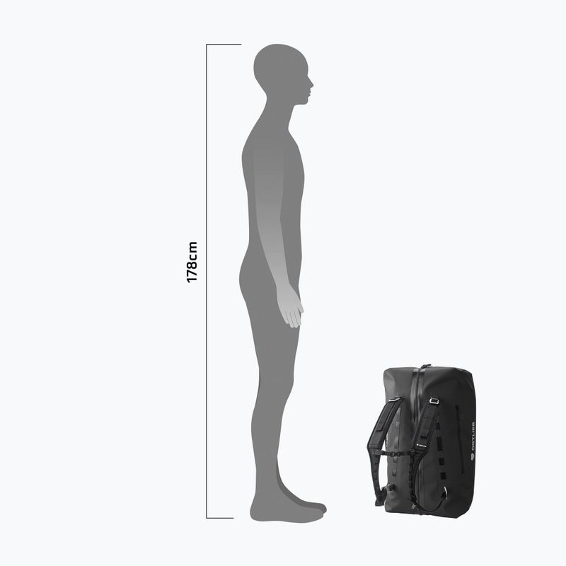 Пътна чанта Ortlieb Duffle Zip Tidura Strong 60L black 10